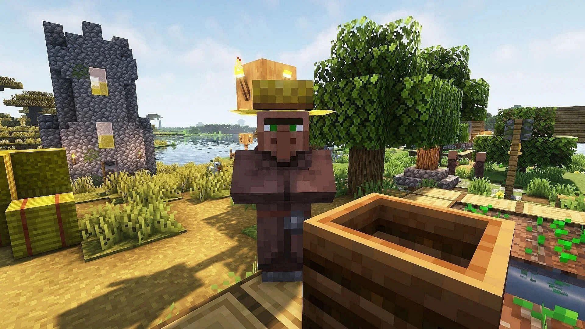 Farmer Villager's Profile Picture In GameUP