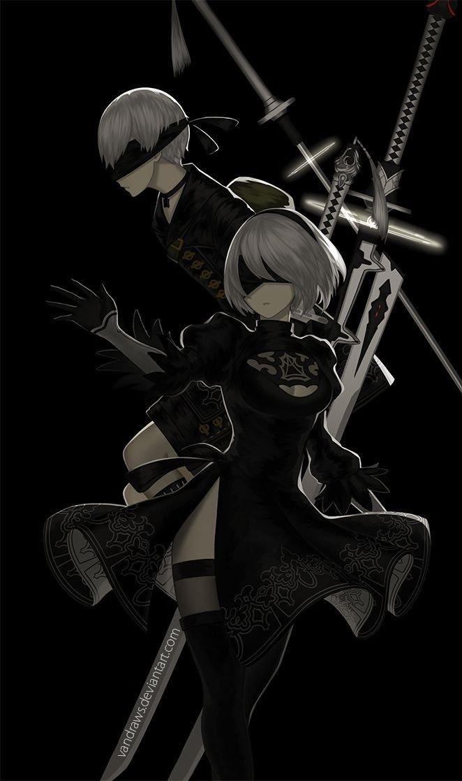 2B's Profile Picture In GameUP